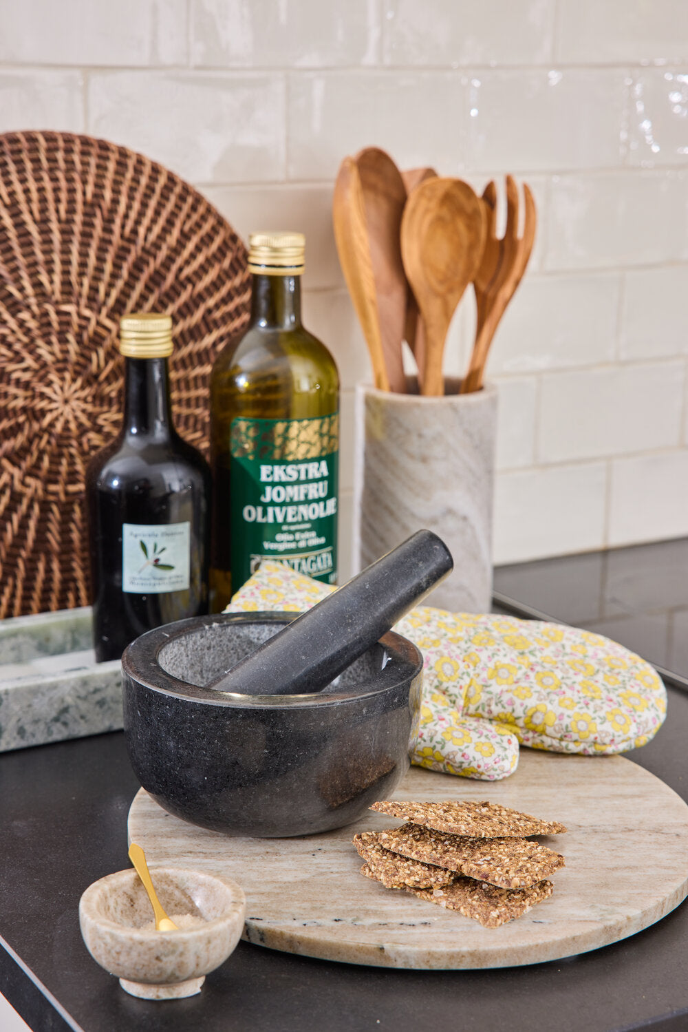 Morter med støder - Dark Grey